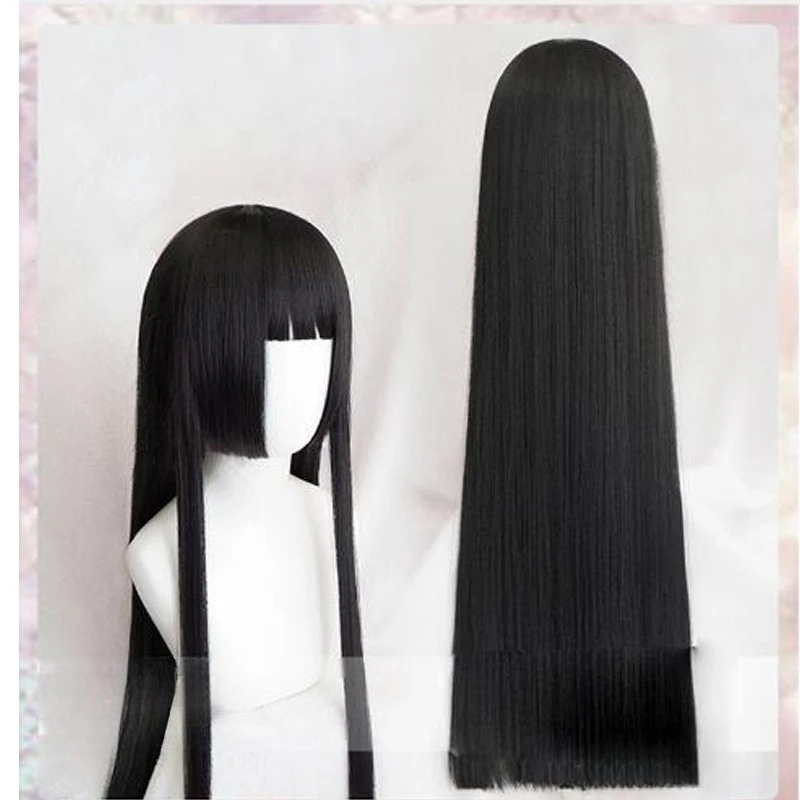 Synthetic Braided Wigs For Black Women - Parrucca Cosplay Yumeko Jabami 100cm, Capelli