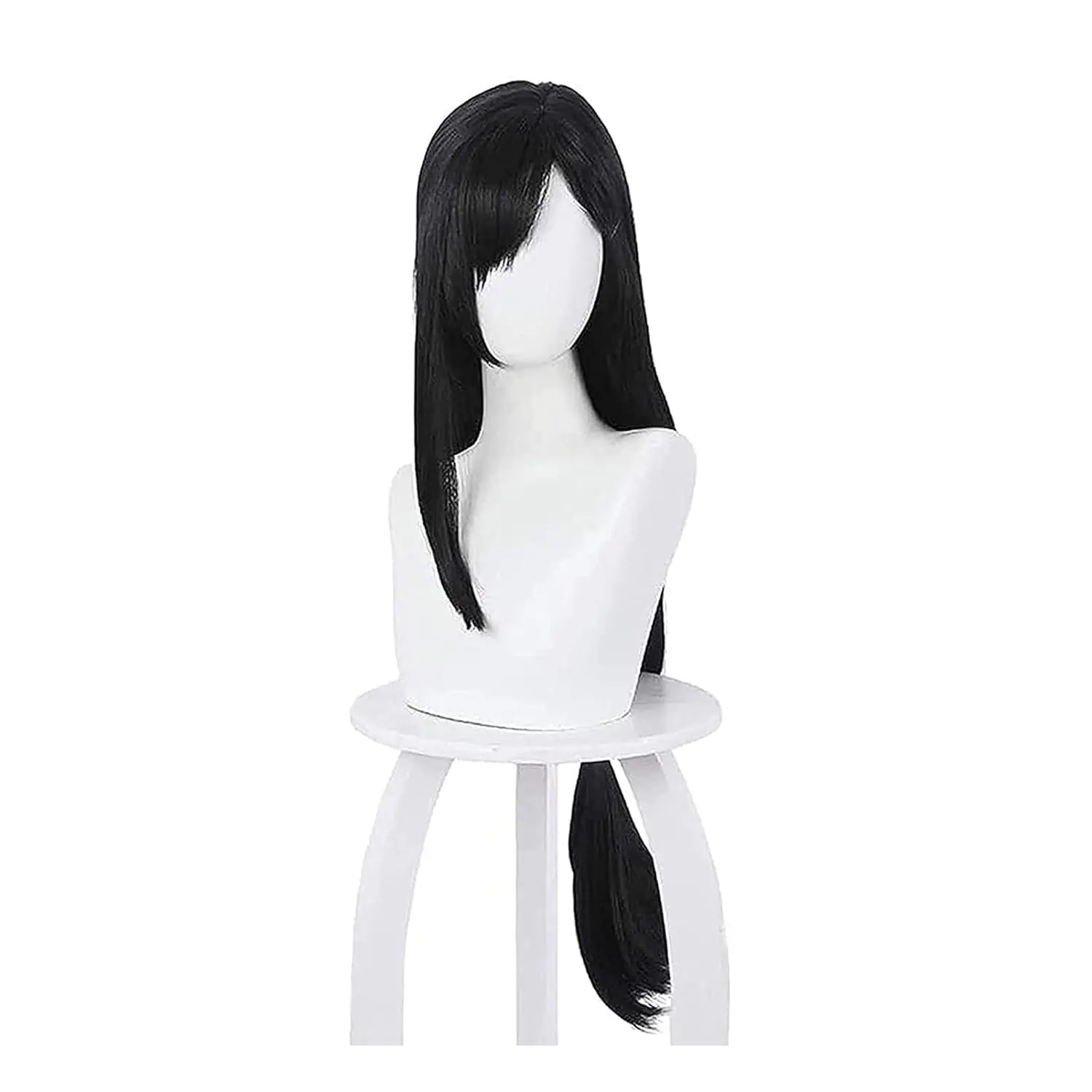 Synthetic Braided Wigs For Black Women - Parrucca cosplay Tifa Lockhart Anime Capelli