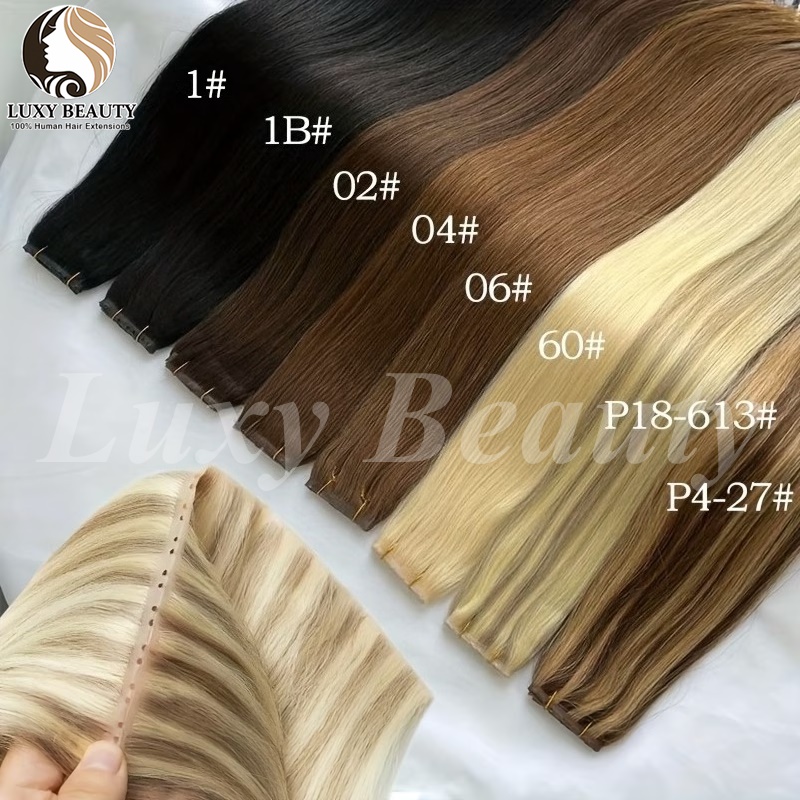 Extensioni per capelli con tra - Invisible Tape In Extensions Real Hair recensione e prezzo