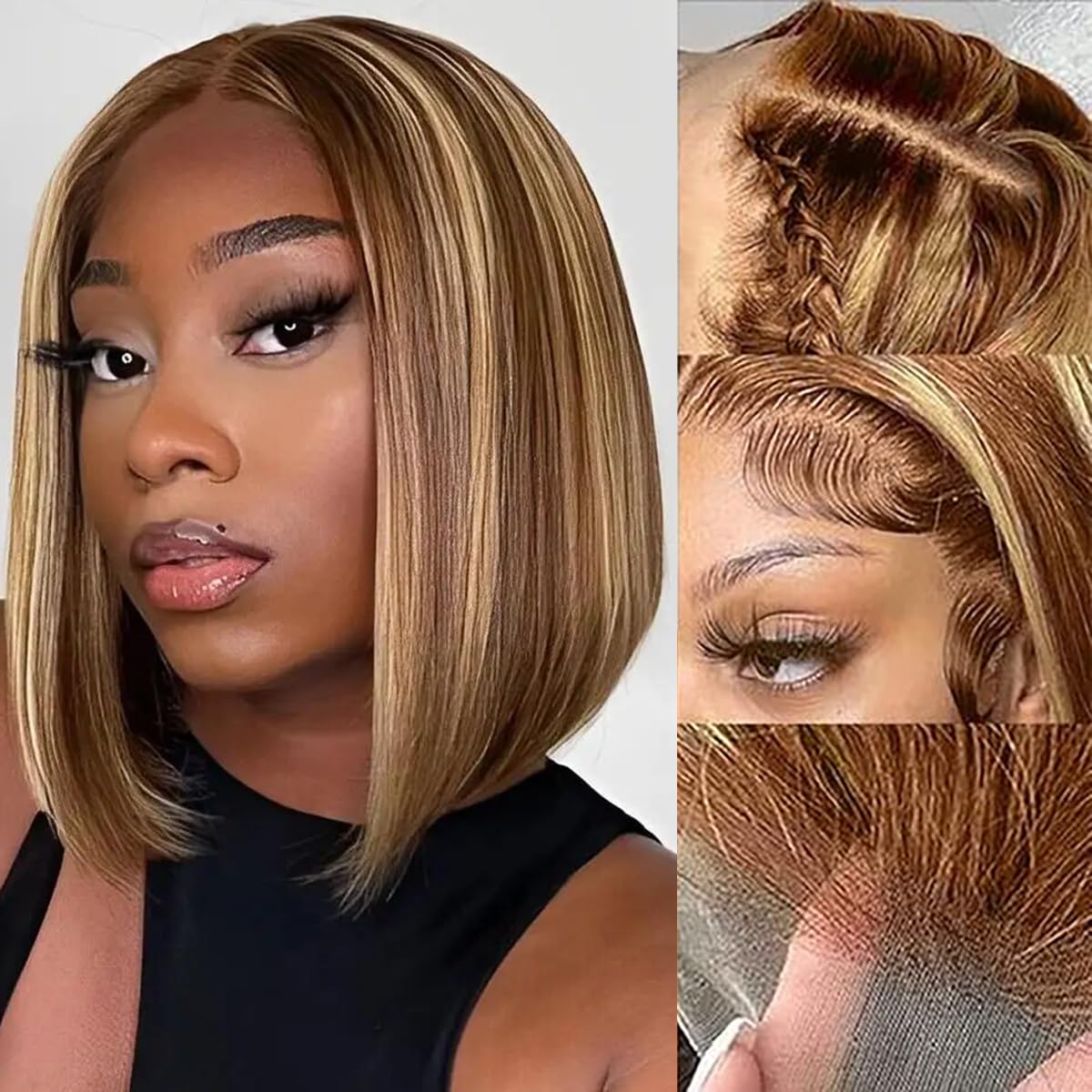 Parrucca Bob in Capelli Umani  - Pre Parted 13X4 Lace Front Bob Wig recensione e prezzo