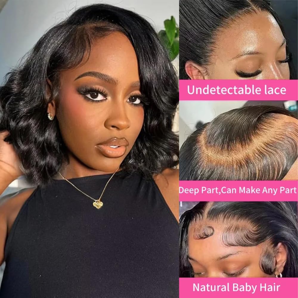 Parrucche Bob Corte in Capelli - Glueless Wear And Go Human Hair Wig recensione e prezzo