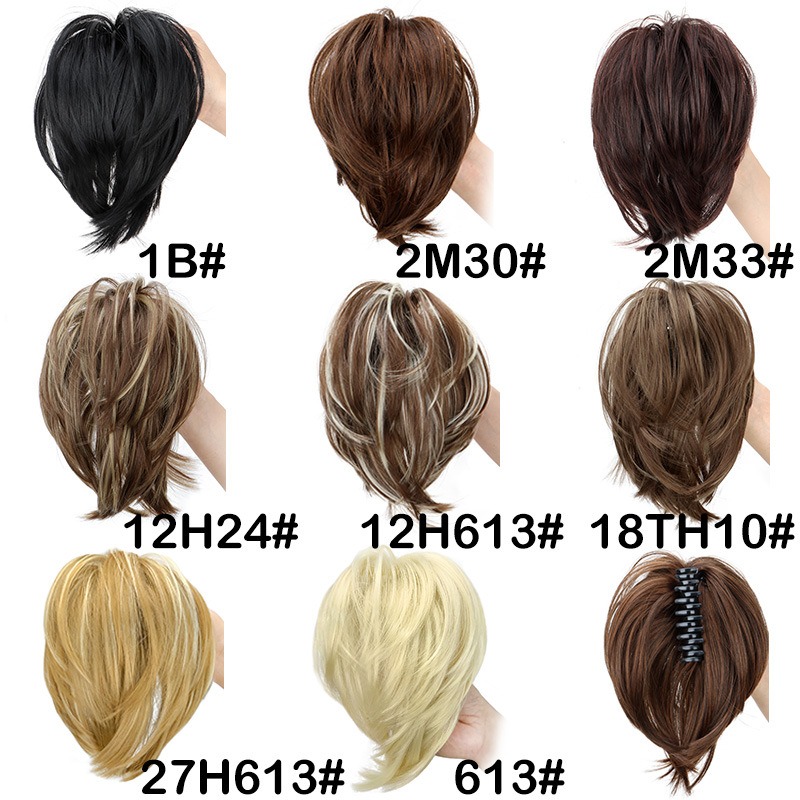 Pezzo di capelli sintetici Cli - Claw Clip Messy Bun Hair Piece recensione e prezzo