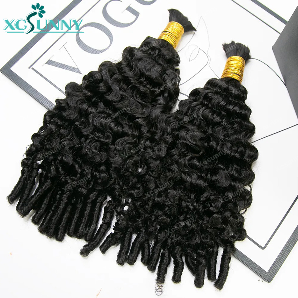 Treccine Boho Ricci Effetto Ac - Water Wave Bulk Human Hair For Braiding recensione e prezzo