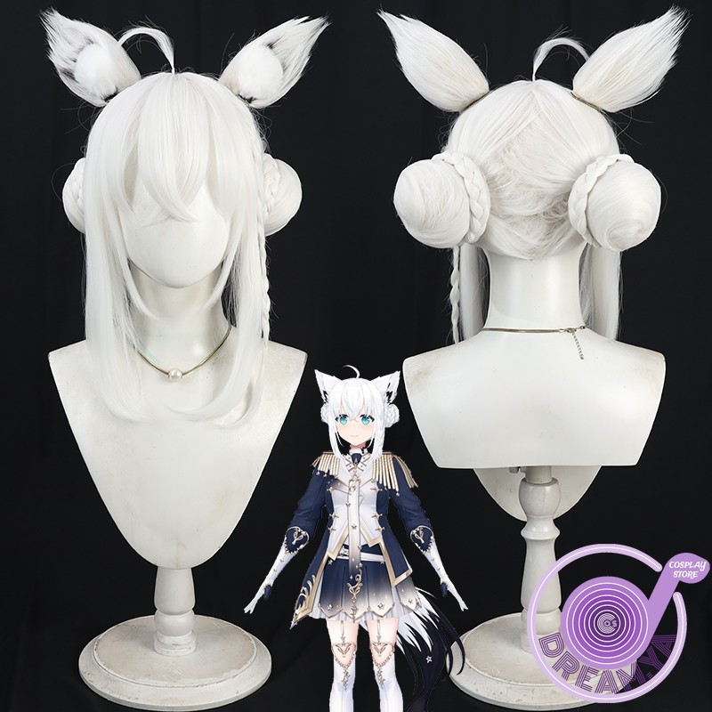 Shirakami Fubuki Parrucca Cosp - Synthetic Wigs recensione e prezzo