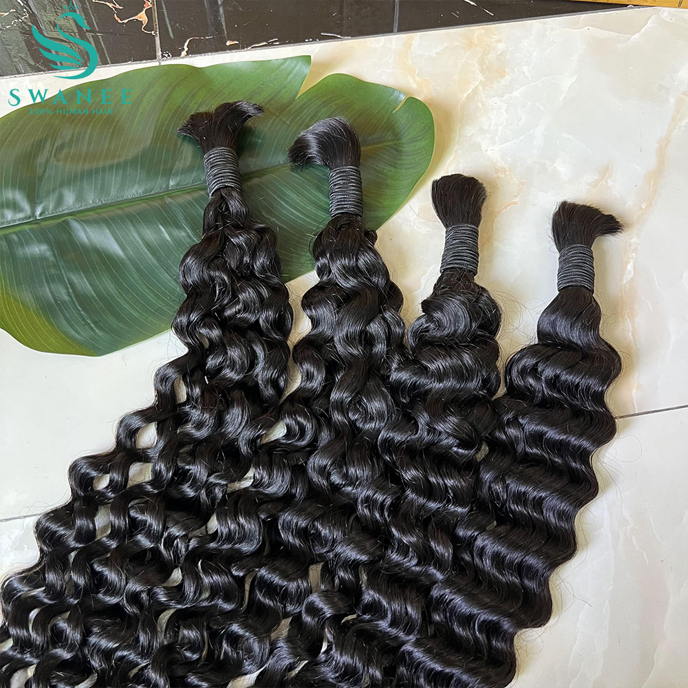 Capelli Umani 100% Naturali On - Water Wave Bulk Human Hair For Braiding recensione e prezzo