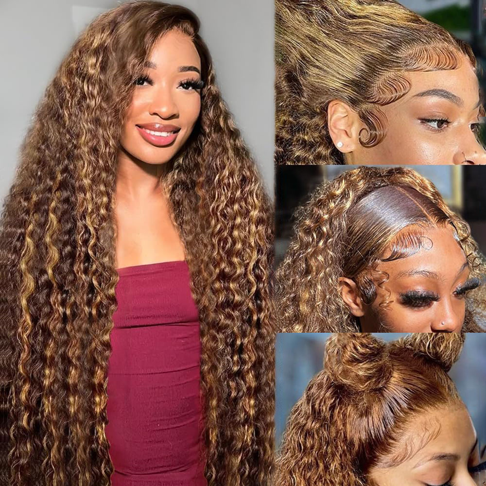 36 pollici onda profonda P4/27 - Lace Front Wigs recensione e prezzo