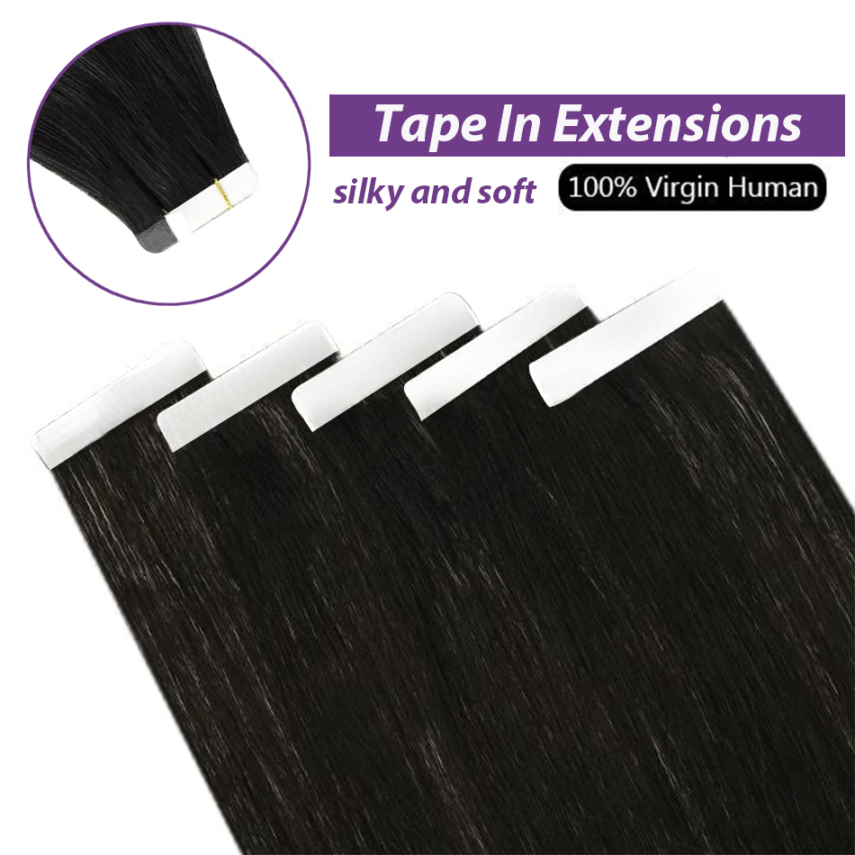 Nastro dritto nelle estensioni - Invisible Tape In Extensions Real Hair recensione e prezzo