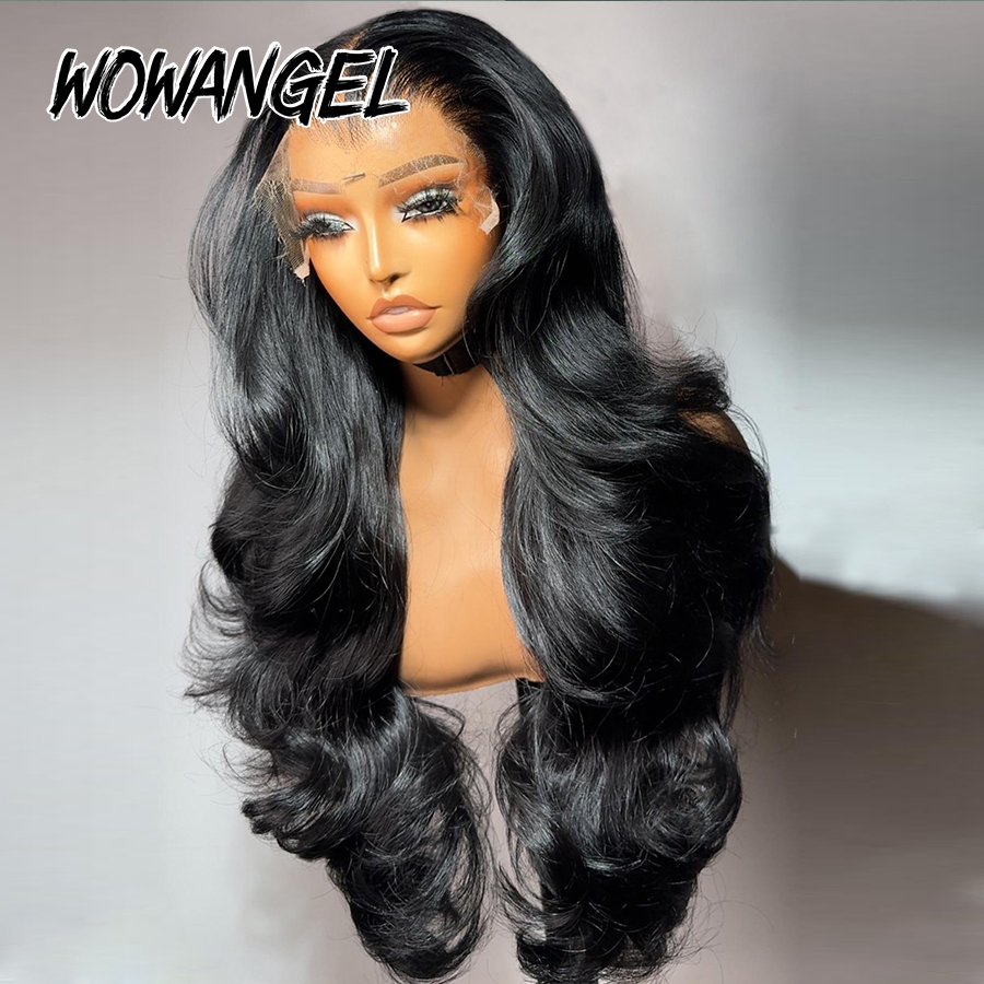 Wow Angel Body Wave Jet Black  - Hd Lace Frontal Wig Human Hair Pre Plucked recensione e prezzo