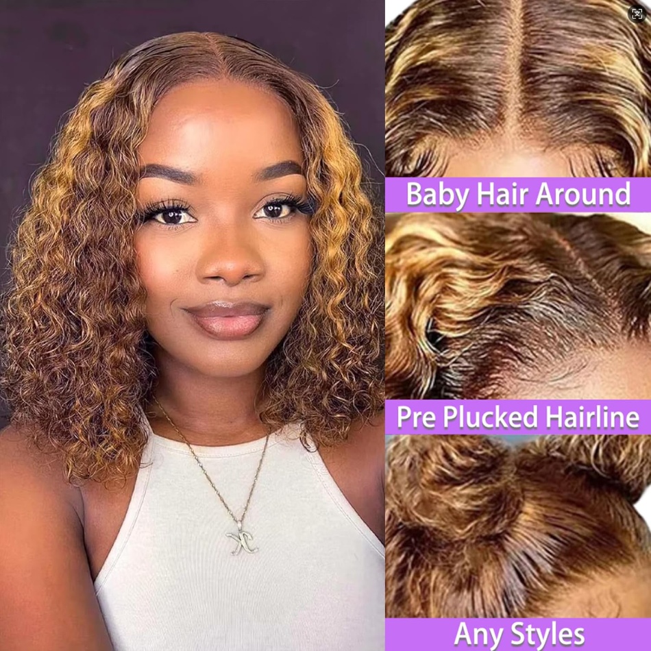 Parrucca Bob Corto con Onde Pr - Glueless Wear And Go Human Hair Wig recensione e prezzo